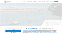 Desktop Screenshot of foreverplettenberg.co.za