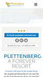 Mobile Screenshot of foreverplettenberg.co.za